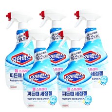 유한락스 젤 스프레이 찌든때 세정젤, 600ml, 5개