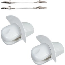 미끄럼 방지 패드가 있는 종이 홀더 스탠드 및 클립 세트 폴더 휴대용 복사기 사무실 문서 타이핑 읽기에 이상적임 2PCS