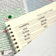 꿀이맘투 스프링 영어노트 B5 영어노트추천