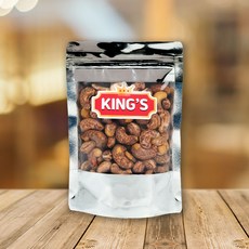 킹스 구운 껍질 캐슈넛 볶음 가염 견과류, 1개, 250g
