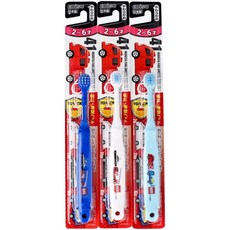 TOMICA 小汽車兒童牙刷 (2-6歲/3色隨機) 日本製, 顏色隨機, 1個, 1套