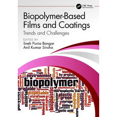 (영문도서) Biopolymer-Based Films and Coatings: Trends and Challenges Paperback, CRC Press, English, 9781032301549