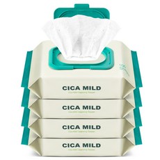 메디플라워 시카 마일드 클렌징티슈, 4개, 100매입