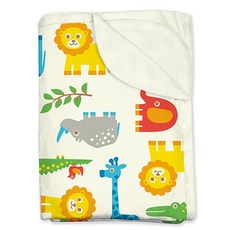 瑞典 ImseVimse 有機棉柔寶寶毯(非洲草原)