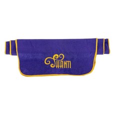 Shanti 극세사 핫 요가 타월 50% 더 많은 미끄럼 방지 그립 도트 요가 필라테스 및 모든 운동에 적합한 흡수력 향상 169913, 퍼플