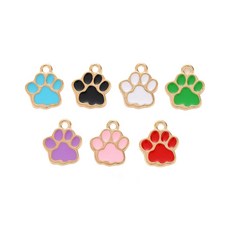 [SW] 펜던트 참장식 20개입, 고양이 발바닥, 1개