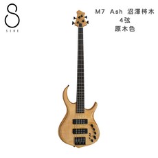 Sire Marcus Miller M7 Ash 4弦貝斯 沼澤梣木 BASS, 原木色
