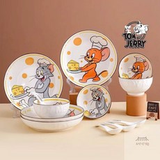 소망상점 톰과제리 세라믹 식기 10P 세트 귀여운집들이선물