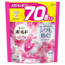 볼드 젤볼 4D 무블로섬 리필 메가 점보 70개, 1개, 1g