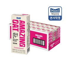 매일유업 어메이징 오트 언스위트 두유, 190ml, 144개