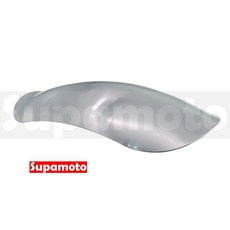 Supamoto 鋁合金擋泥板 CB350 手工短土除 前土除 後土除 銀色 檔車復古通用改裝, 1個, 小(1個)