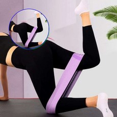 쌍문상회 지금 필요한 단계별 힙업 3단 홈트 루프밴드 힙밴드 홈트레이닝밴드 홈트밴드 홈트레이닝 스쿼트밴드 31872EA, 단색밴드 퍼플L