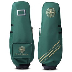히메지몬자 투어러블 스크래치 방지 골프백 캐디백 방수 항공커버, 딥그린