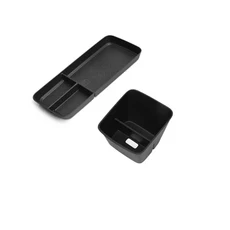 쉐보레 스파크 EUV 바오준 예프 플러스 2025 차량용 TPE 센터 콘솔 하부 수납함 정리 및 내부 액세서리, 01 2pcs set