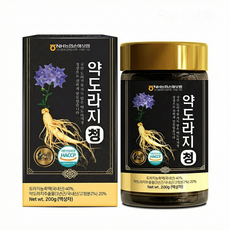 약도라지청 국산도라지청 진한 도라지농축액 3년근 약도라지 100% 생 도라지청 환절기 도라지청선물세트 차선물 돌잔치 결혼식 답례품, 1개, 200g