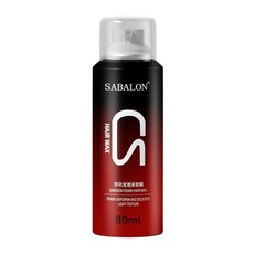 SABALON 泡沫髮蠟 Q燙定型 輕盈不油膩, 1個, 彈力護卷泡沫髮蠟,單瓶體驗裝