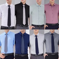 교복몰 (대여) 남자 주름방지 반팔 셔츠 (각카라)