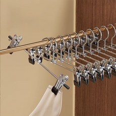 생활의신 논슬립 회전형 치마바지걸이, 20개, 블랙