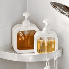 뉴몰 세제 디스펜서 핸드워시디스펜서 핸드워시케이스 소분용기, 500ml