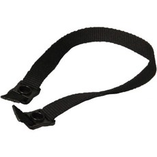 A&R Sports 풋볼친스트랩 턱스트랩 헬멧턱끈 턱보호 스포츠1피스 하키 헬멧 턱 스트랩 - 17인치 및 버클 2개, Black