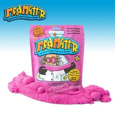 정품수입 매드매터 컬러팩 NEW핑크색 샌드클레이 칼라모래놀이, 1개