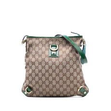 구찌 중고 2000-2015 GG 캔버스 애비 D링 크로스 백