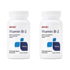 지엔씨 비타민 B2 100mg 100정, 2개