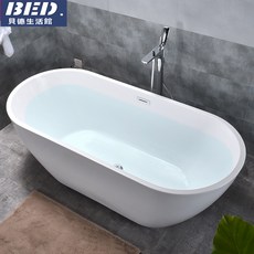 浴缸浴盆日式深泡泡澡缸亞克力浴缸泡澡桶獨立浴缸亞克力獨立雙人民宿酒店日式小戶型浴缸家用1.2-1.7米貴妃, 1個, 空缸（不含龍頭）,≈1.2m