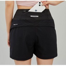 good 運動短褲女速幹四分瑜伽馬拉松後腰口袋健身可放手機跑步夏季