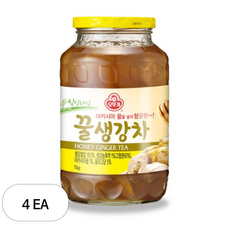 오뚜기 힐링타임 꿀생강차, 1kg, 1개입, 4개