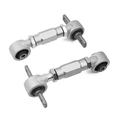 2PCS 자동차 지지대 서스펜션 암 알루미늄 합금 (혼다 시빅 K 시리즈/EK/EG 1988 2000 모델용), 01   Mainland, 02 Silver