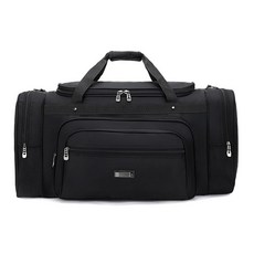 나인벨로 스포츠 더블백 여행용 피트니스 보스턴백, 블랙, 1개