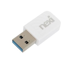 넥시 초고속 5G 무선 랜카드 AC1300 와이파이 동글 어댑터 수신기 듀얼밴드, 1개, NX-AC1300N