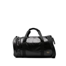 프레드페리 로고 프린트 트래블 백