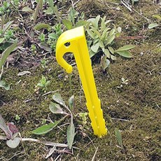 메가디자인 플라스틱 텐트핀 캠핑용팩 캠핑소품핀