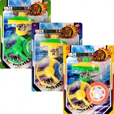 액션타이어 LED 플라잉 팽이세트 (6개), 1개