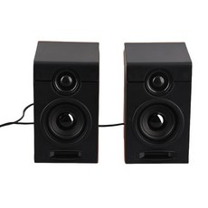 범용 PC 스피커 HiFi 베이스 조절 가능한 볼륨 플러그 플레이 USB 유선 데스크탑 TV 컴퓨터 노트북 휴대폰용