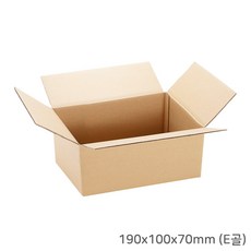 에스피글로벌 소형 택배 박스 핸드폰 택배 박스 190X100X70 60장, 60개