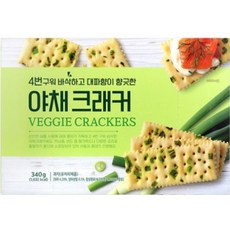 대파향 야채 크래커, 20개, 340g