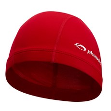 피닉스 아동 S 스판 천 수모 PCN-01 수영모, 레드