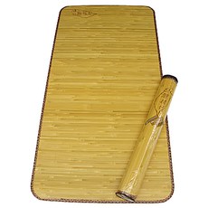 台灣桂竹涼夏蓆 雙人(5*6尺) 可折疊收納 台灣製造 天然透氣 涼爽舒適, Natural