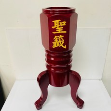 【古德】落地籤筒 2尺7 實木聖籤筒 抽籤筒 轉運籤筒 宮廟用品, 1個