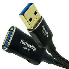리체비티 USB 3.0 연장 고속 충전 케이블, 5m, 1개