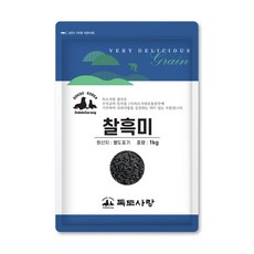 독도사랑 찰흑미 1kg, 1개