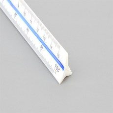 더번지 삼각 스케일 15cm 30cm 눈금자, 15cm - 고배율