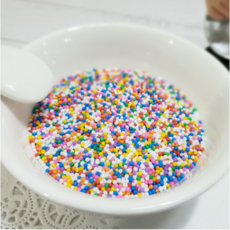 칼라좁쌀 스프링클 100g 빼빼로데이 초콜릿만들기 케익 머핀 토핑 베이킹, 1개