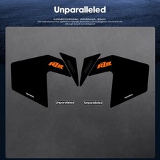 適用於KTM1290ADV R版S版油箱貼改裝防滑防刮油箱邊貼側貼魚骨貼 油箱貼 側貼 油箱蓋貼 油箱, 邊貼一對, 1個