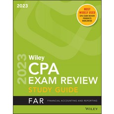 (영문도서) Wiley's CPA 2023 Study Guide: Financial Accounting and Reporting Paperback, Wiley, English, 9781394155620