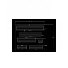 요기팜 간편하게 붙이는 초강력 접착력 8 가베 자석 시트지 자력, 1개