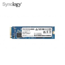 Synology 群暉 SNV3410 400G SNV5420 800G M.2 2280 NVMe SSD固態硬碟, 400GB